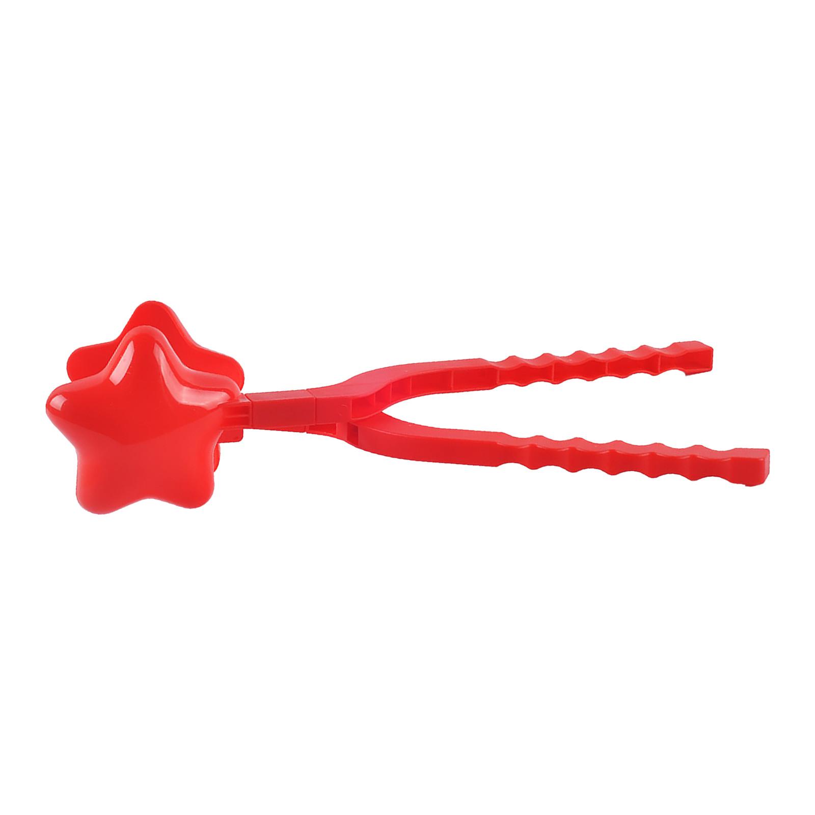 Звездный Снежколеп Зимний Пластиковый Снежколеп Клипса Детские Игрушки для Улицы