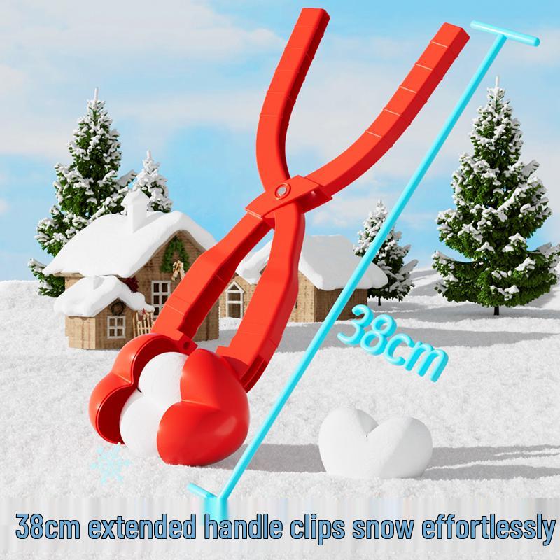 Снежный Утёнок Снежколеп - Веселая Зимняя Игрушка для Детских Снежных Боев и Лепки Снеговиков 34CM Duck Clip